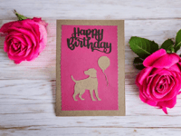 Happy Birthday (fuchsia)