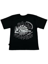Image 1 of COBWEB T-SHIRT SCHWARZ