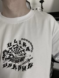 Image 6 of COBWEB T-SHIRT WEISS