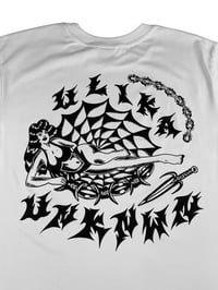 Image 3 of COBWEB T-SHIRT WEISS