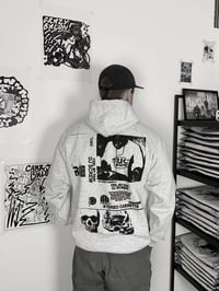 Image 2 of DJ SCREW HOODIE GRAU