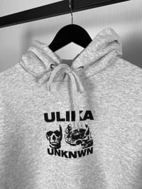 Image 3 of DJ SCREW HOODIE GRAU
