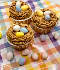 Birds Nest Cupcakes 