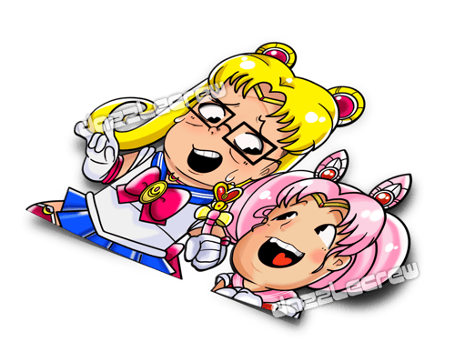 Image of King of the Moon New Version Sticker