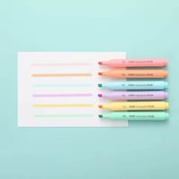 Image 3 of Set of 6 Cute Mini Highlighters – Perfect for Journaling & Work