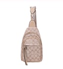 Fashion Oval Monogram Sling Backpack