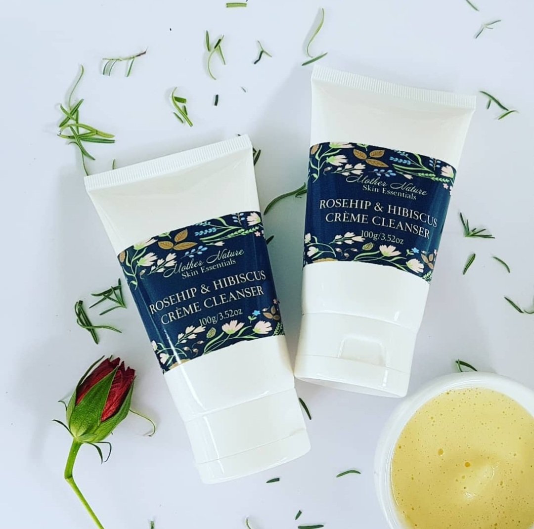 Image of Rosehip & Hibiscus Clarifying Face Cleanser | Gentle Face wash | Natural Herbal Skincare