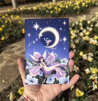 fairy flower mini print/postcard (4x6")