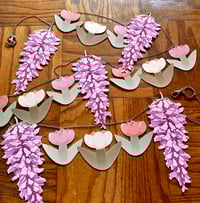 Image 1 of whimsical spring garland (6 feet)