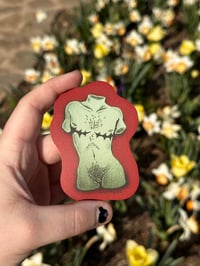 Image 1 of transmasc roman bust inspired sticker