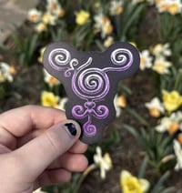 Image 1 of swirly trans symbol sticker