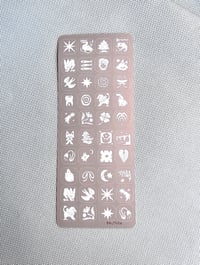 Image 1 of tiny cube random sticker sheet