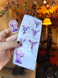Image 2 of trans pride sticker sheet