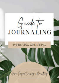 Image 1 of A guide to Journaling - Improving Wellbeing 