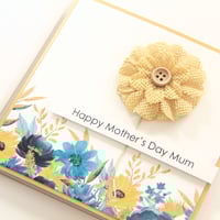 Image 1 of Mother's Day Card. Handmade Mother's Day card. Card for Mum, Grandma, Nonna, Oma. 