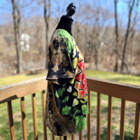 Image 5 of Rasta Ice Dyed Adult (Large) Unisex T-shirt