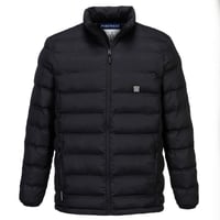 Image 1 of S547 - Ultrasonic Heated Tunnel Jacket Black