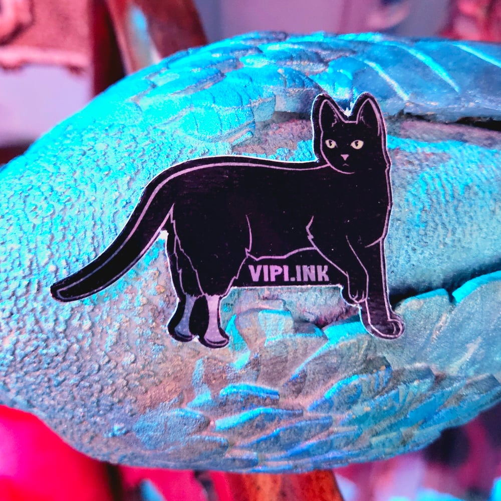 Oscar The Bionic Cat Sticker