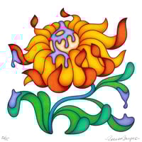 Jazz Flower art print