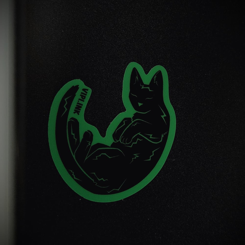 Nikola Tesla's Cat: Mačak Sticker 