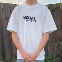 Reaky Heavyweight Tee – Black Stitch