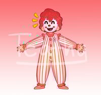 Clown Sticker