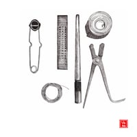 Image 2 of Tools study - Fine art prints Framed 11x14