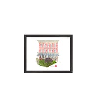 Image 1 of BARTLETT HOUSE - Fine art print  - 11x14 framed