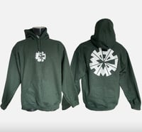 Green Logo Hoodie