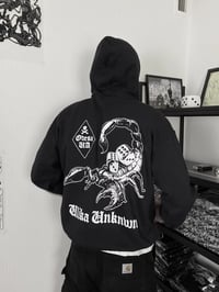 Image 2 of SCORPION HOODIE SCHWARZ