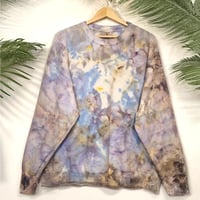 Image 1 of Ice dye Sweatshirt Ice Blue