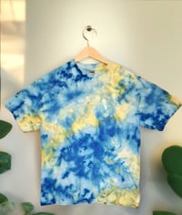 Image 1 of Ice dye T-shirt Caribbean