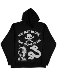 Image 1 of TOO FAST HOODIE SCHWARZ