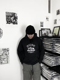 Image 2 of WORKSHOP HOODIE SCHWARZ