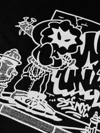 Image 5 of THROW UP HOODIE SCHWARZ
