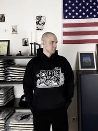 Image 2 of THROW UP HOODIE SCHWARZ
