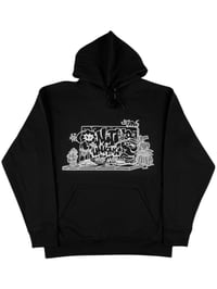 Image 1 of THROW UP HOODIE SCHWARZ