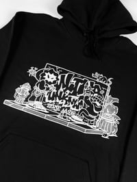Image 3 of THROW UP HOODIE SCHWARZ