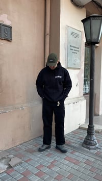 Image 5 of TRAINS ZIP-HOODIE SCHWARZ