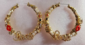 Image of Hot Girlz Bamboo Earrings