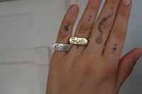 Image 2 of Silver Divine Gate Pinky Signet