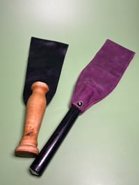Image 2 of Double sided leather slappers