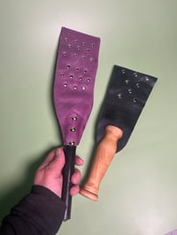 Image 5 of Double sided leather slappers