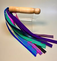 Image 5 of Nyancat inspired rainbow suede flogger