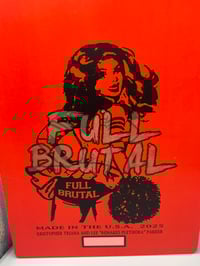 Image 5 of Full Brutal Action Figure (Blood Variant) - SIGNED by Kristopher Triana
