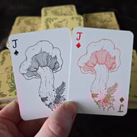 Image 2 of Spring Mushroom Playing Cards