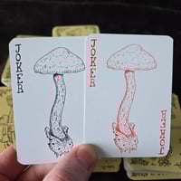 Image 3 of Spring Mushroom Playing Cards