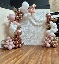 White Sequin Wall