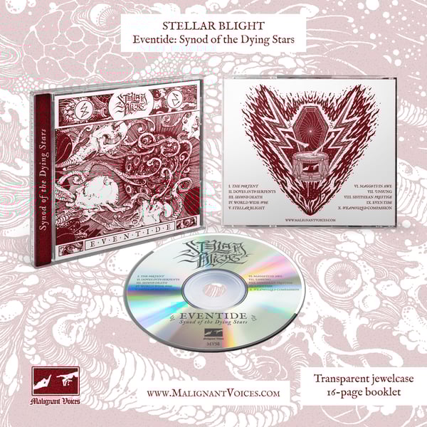 Image of STELLAR BLIGHT - "EVENTIDE: Synod of the Dying Stars" CD, PRE-ORDER 13.06.2025