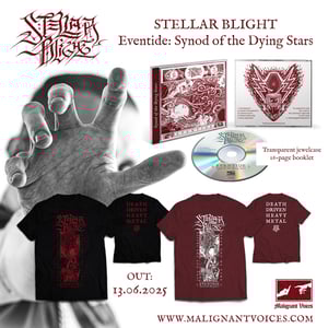 Image of STELLAR BLIGHT - "EVENTIDE: Synod of the Dying Stars" CD